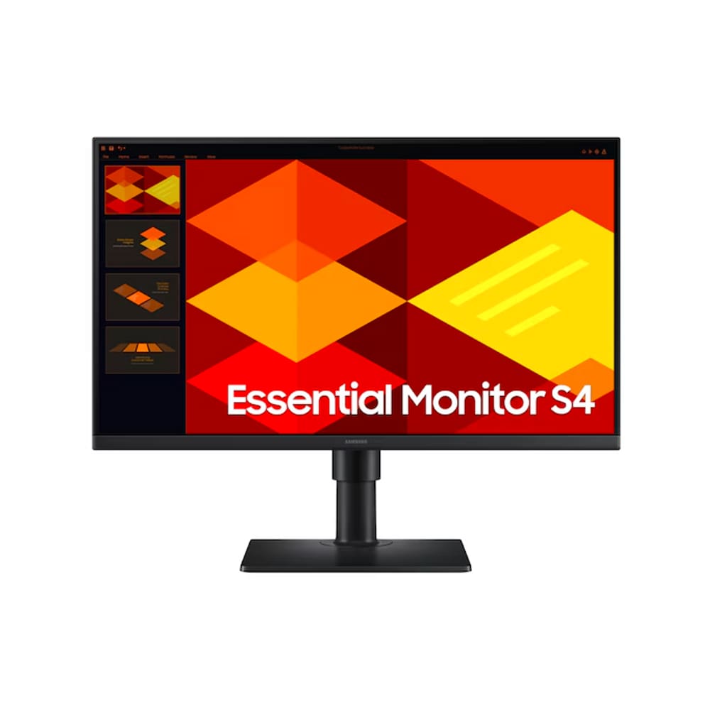 Monitor Samsung Essencial 24” LS24D400 100Hz FHD IPS Preto