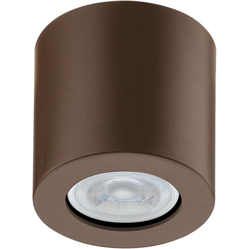 Spot Redondo de Sobrepor Marrom Bivolt MR16 Poliestireno Luminária Teto Baixa 831 Dital Zoom