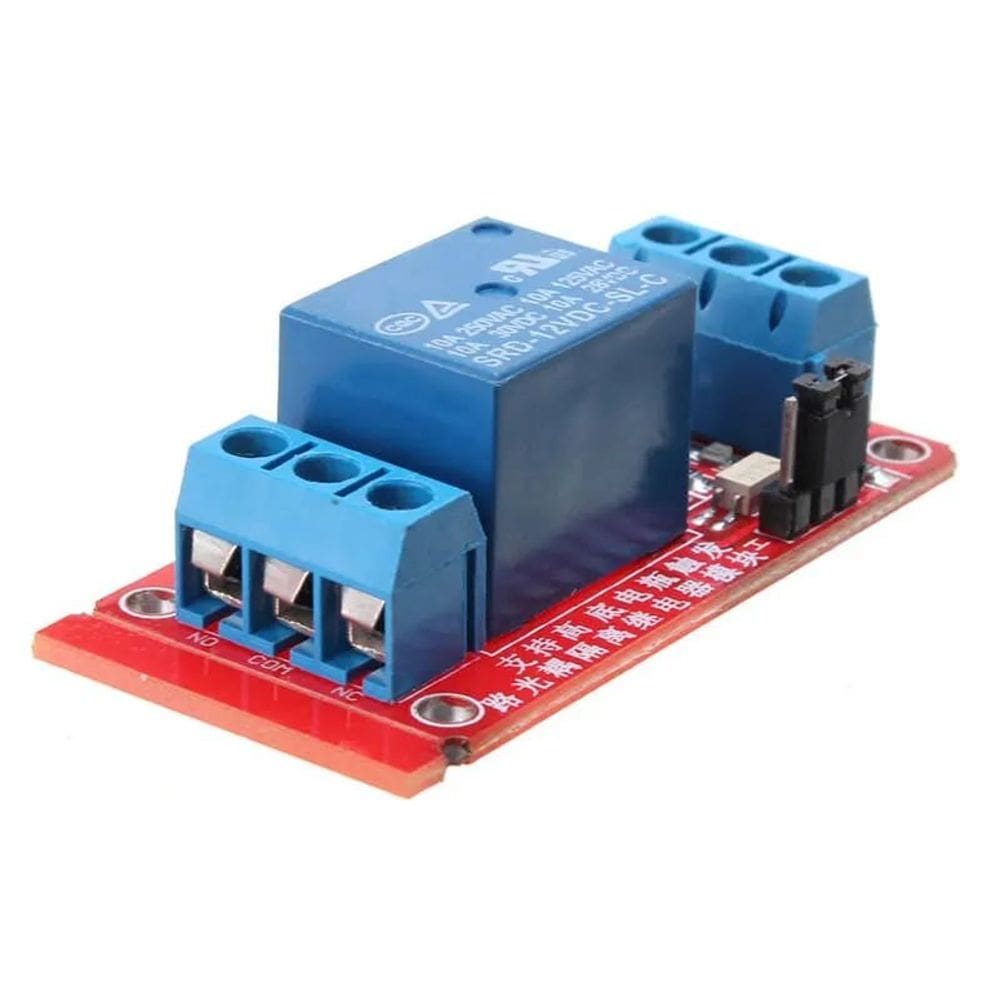 Modulo Rele 1 Canal Com Bornes Kre 12V