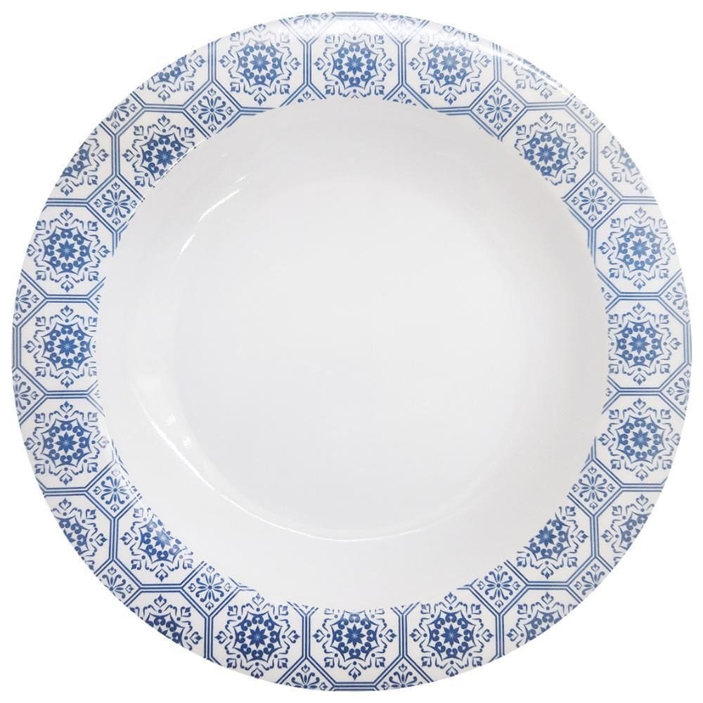 Prato Melamina Raso Mandiali 25Cm E`Cos