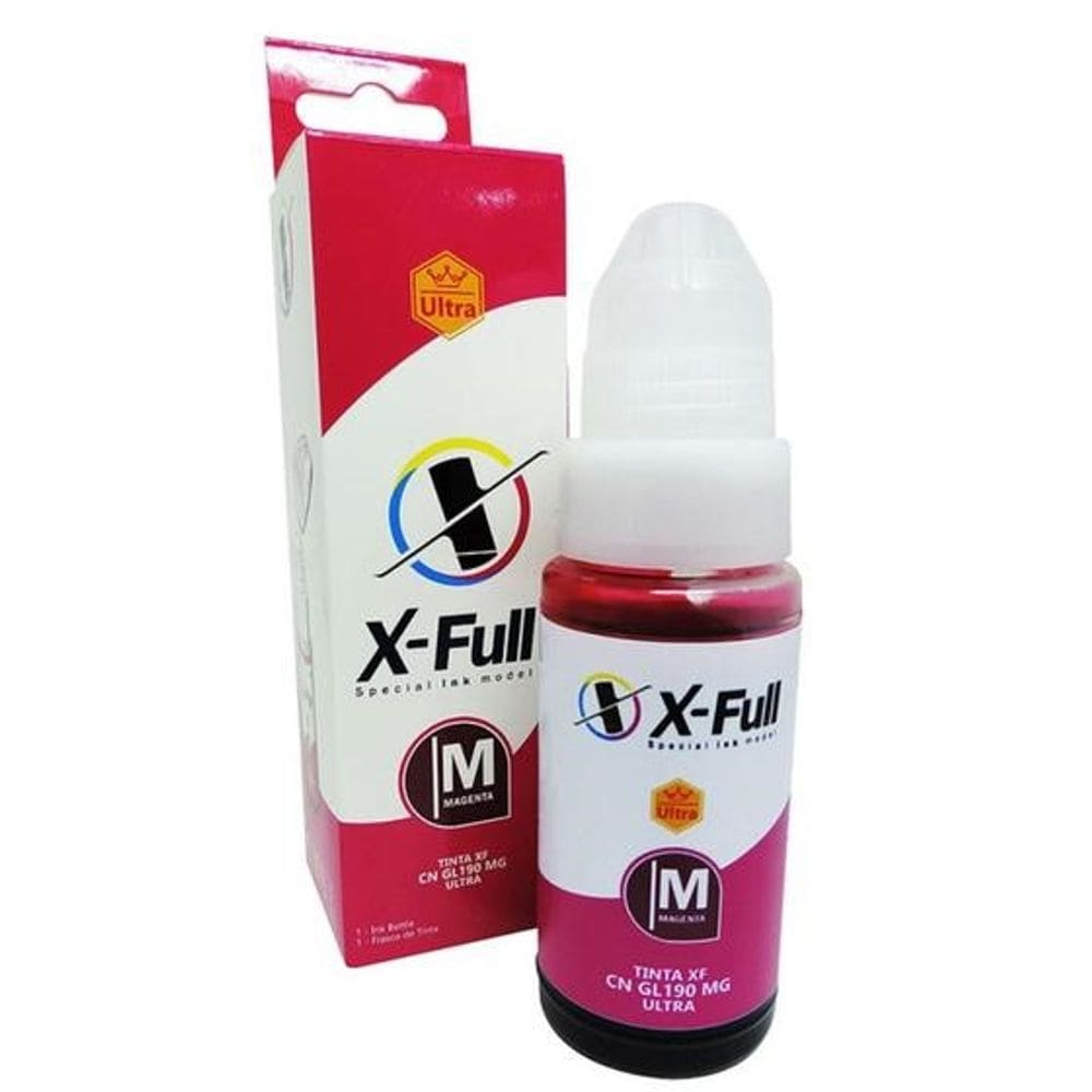 Refil de Tinta Para Epson XF 664 – Magenta - Compatível – X-FULL