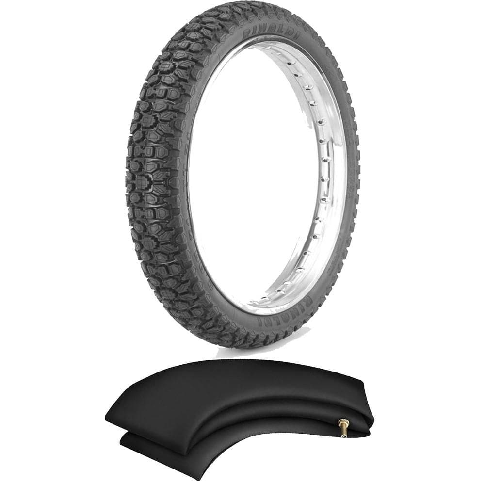 Kit Pneu Cg 125 Factor 150 Cg 150 90/90-18 51p Wh21 Rinaldi + Camara