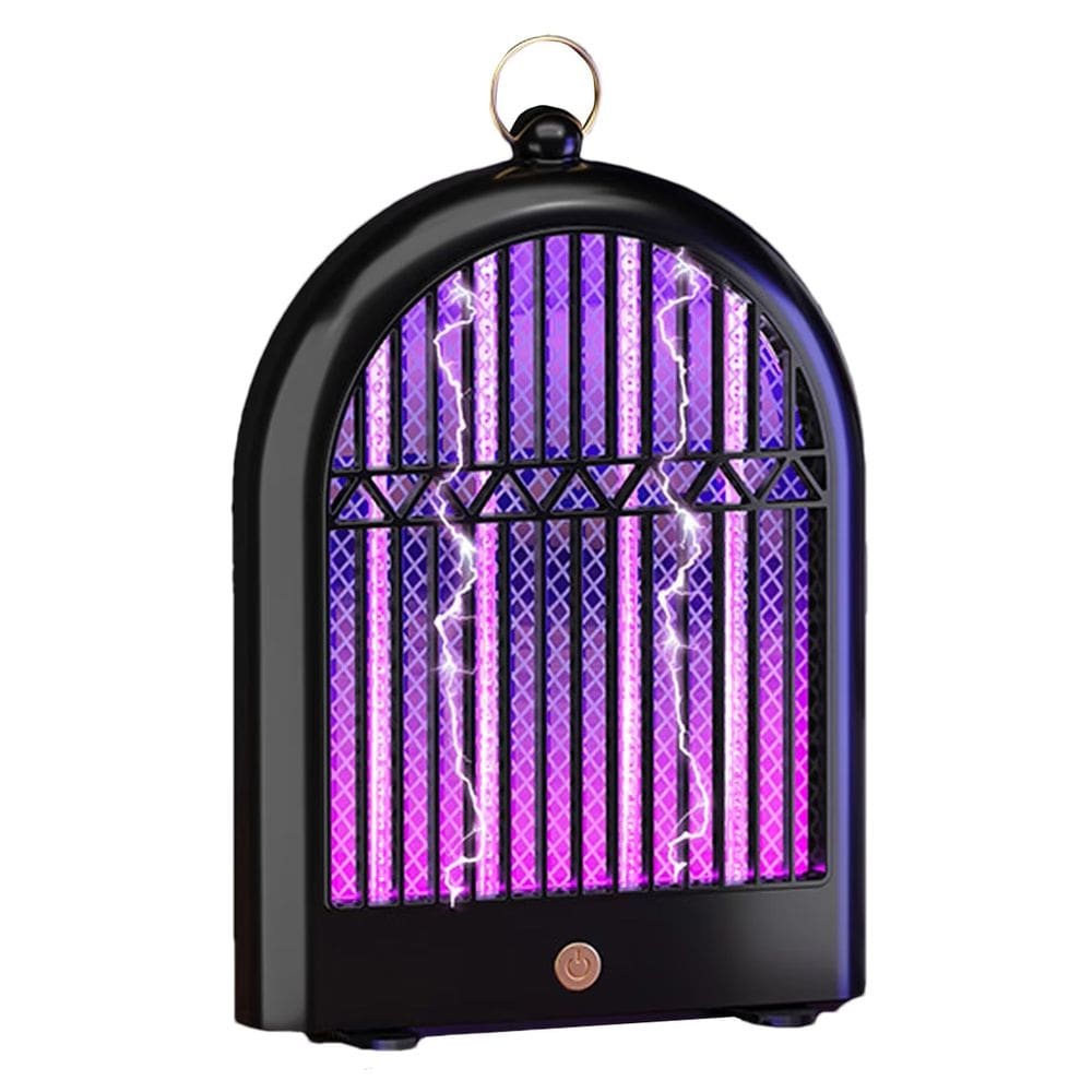 Luminaria Repelente Armadilha Luz Ultravioleta Mata Pega Mosquito Inseto Mosca Portatil Usb Gancho Pendurar