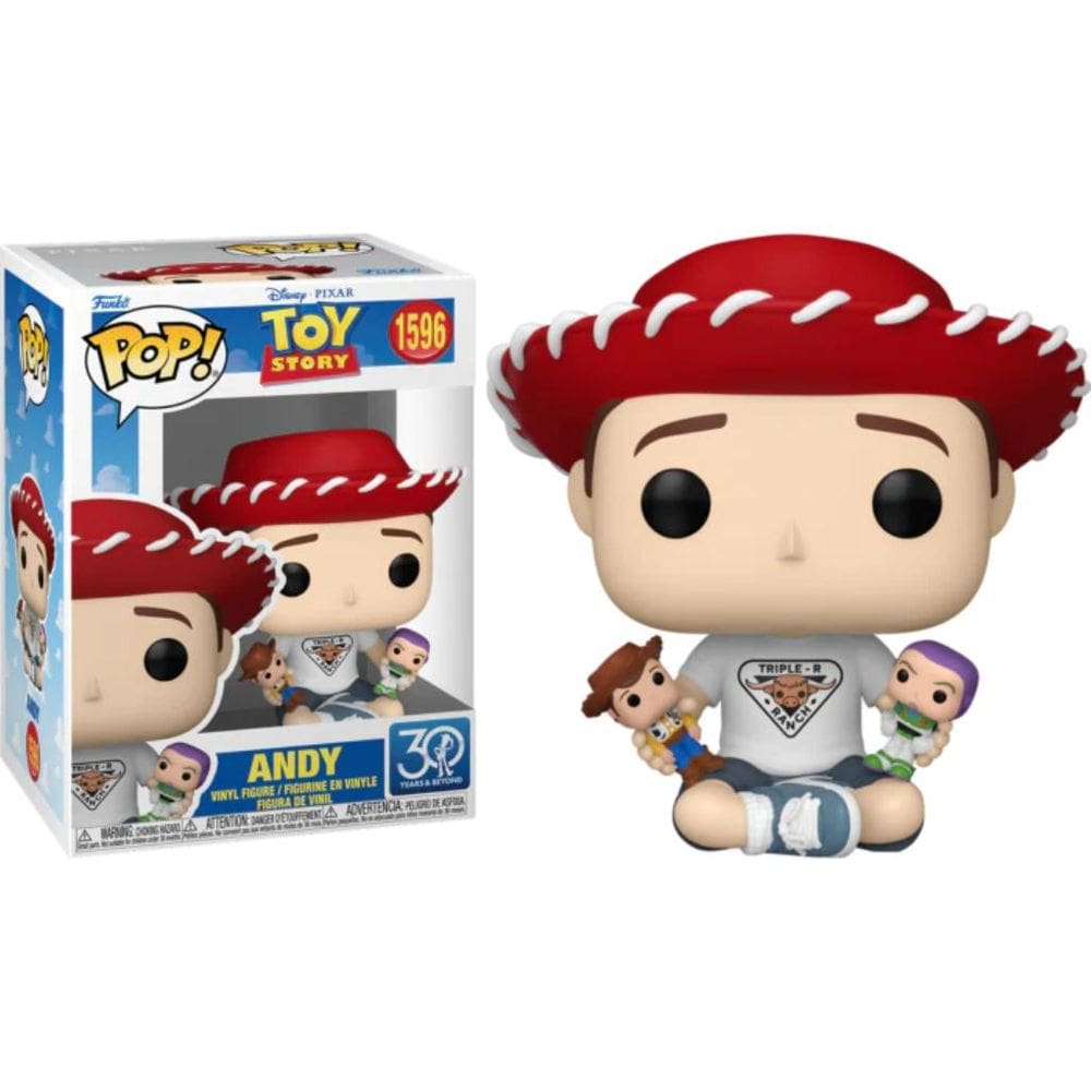 Funko Pop Disney Toy Story 30th Andy 1596