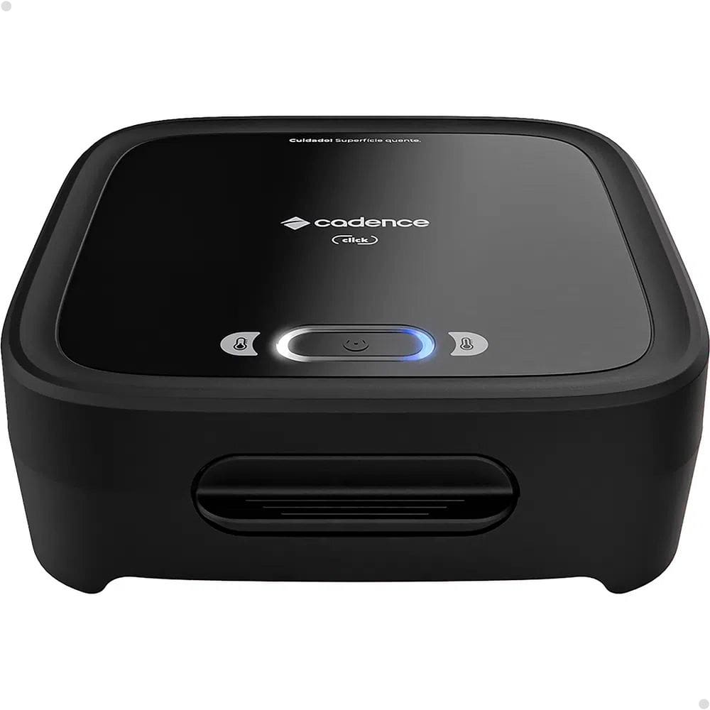 Sanduicheira Grill SAN400 Cadence Preta