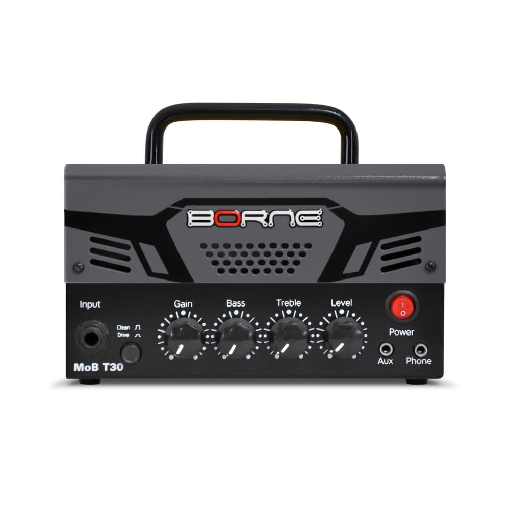 Mini Cabeçote Amplificador Para Guitarra Mob T30 Borne 30w