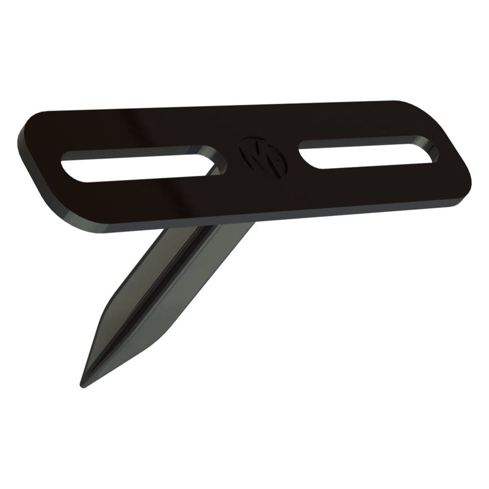 Suporte Refletor Preto 1 Espeto Estacas Chão Jardim