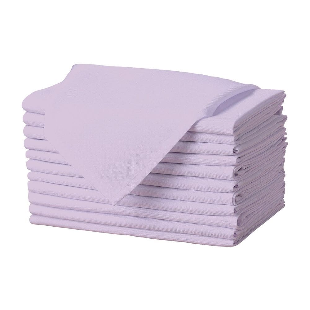 Guardanapos de pano Gee Di Moda Lavender 43x43cm - Conjunto de 12