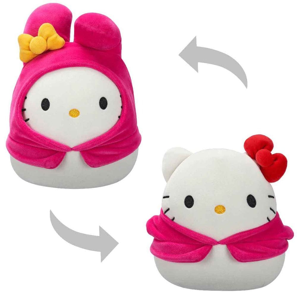 1 Pelúcia Hello Kitty 20Cm Fantasia My Melody Squishmallows