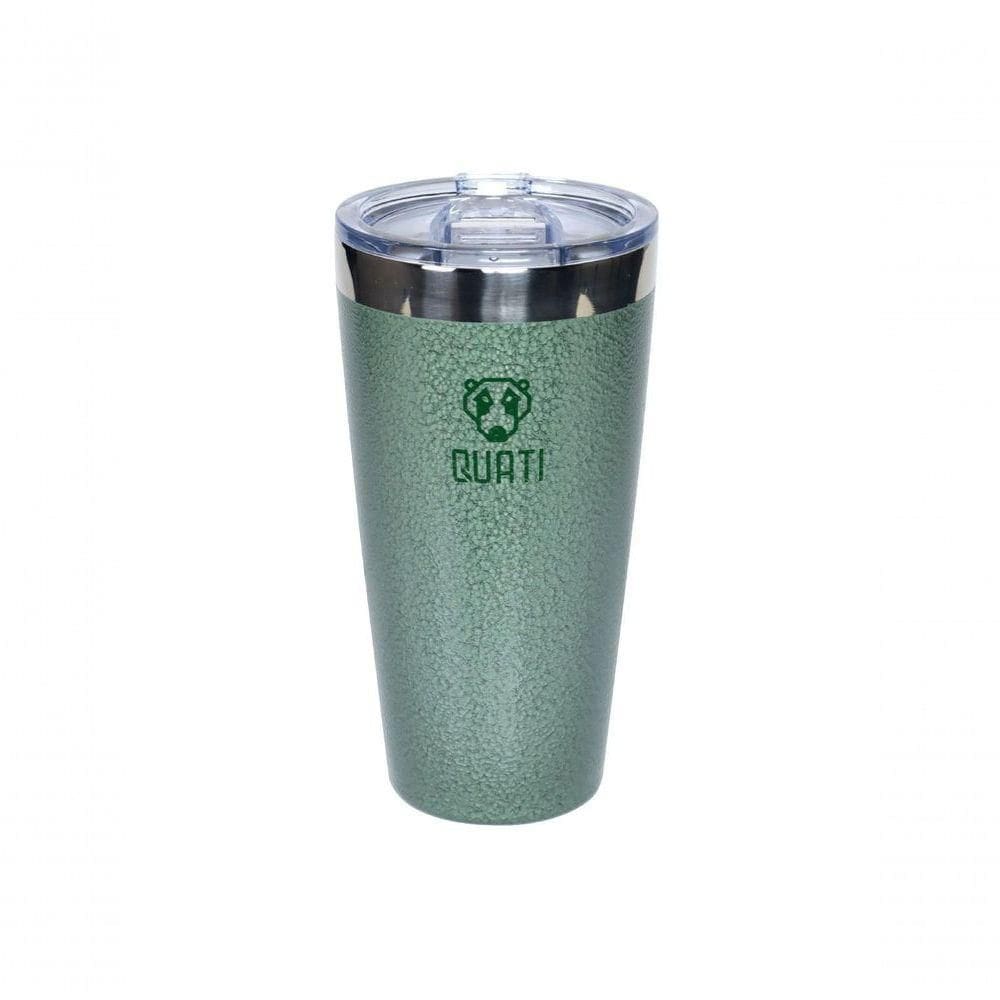Copo Termico Quati Com Tampa 473ml Verde V2 - Cv2st473ml
