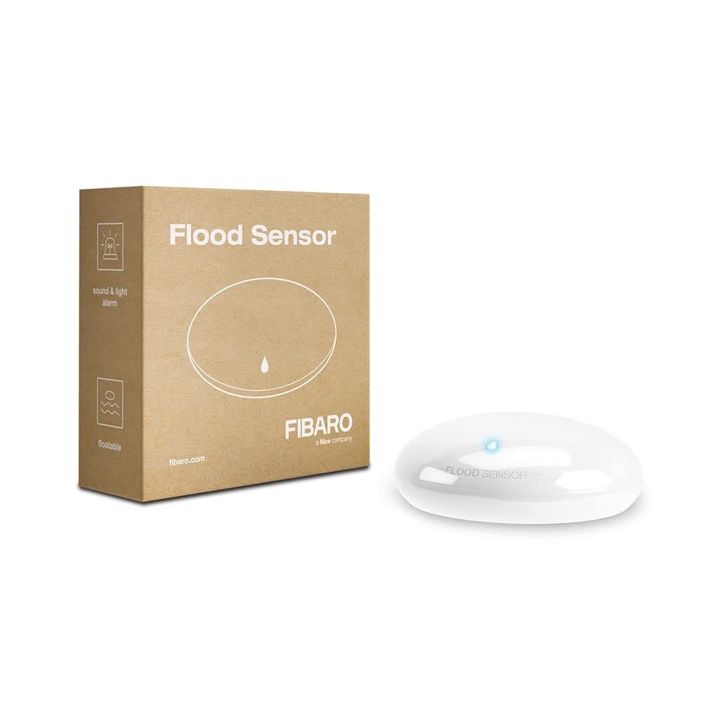 Sensor de inundação Fibaro FGFS-101 ZW5 FGFS101ZW5 Z-Wave Plus
