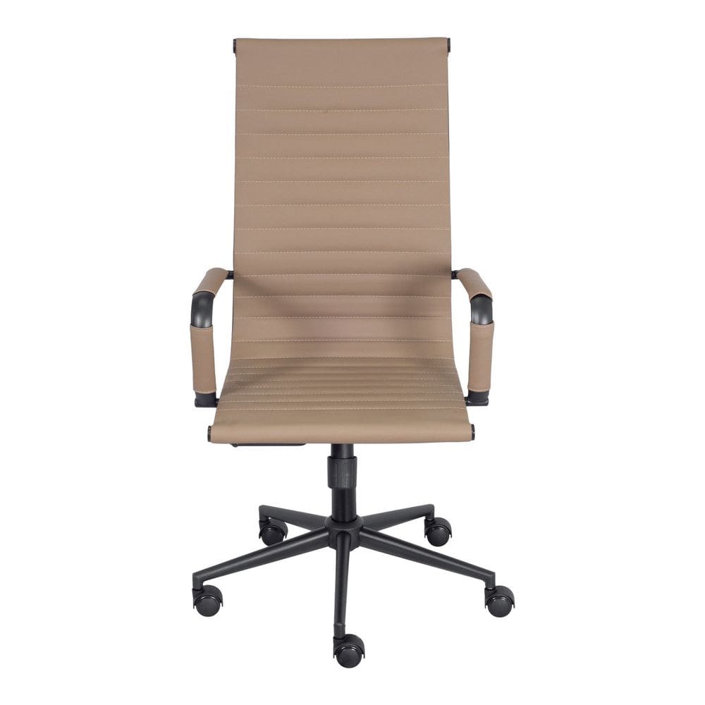 Cadeira para Escritório Presidente Esteirinha Sintético Caramelo