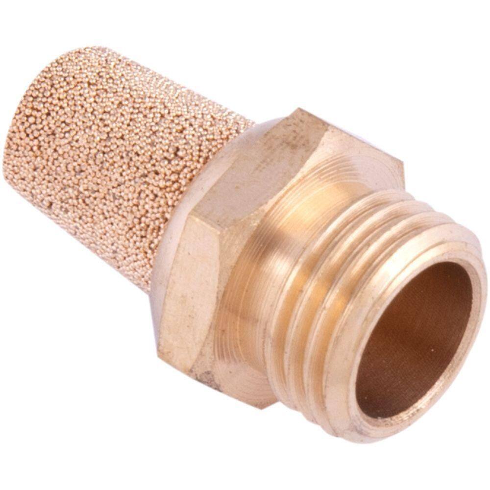 Silenciador De Ar Longo De Cobre Rosca 1-4`` Bsp Vonder