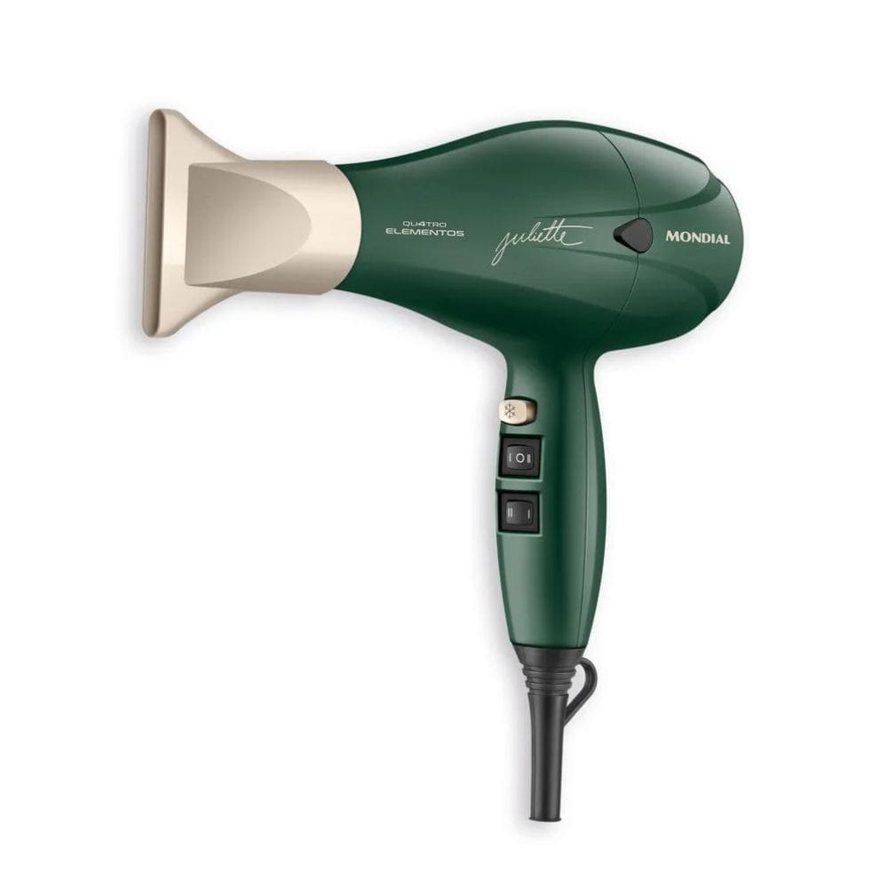 Secador de Cabelo Mondial By Juliette 2 Velocidades + 2 Temperaturas 2000W 220V - SCP-JU-02