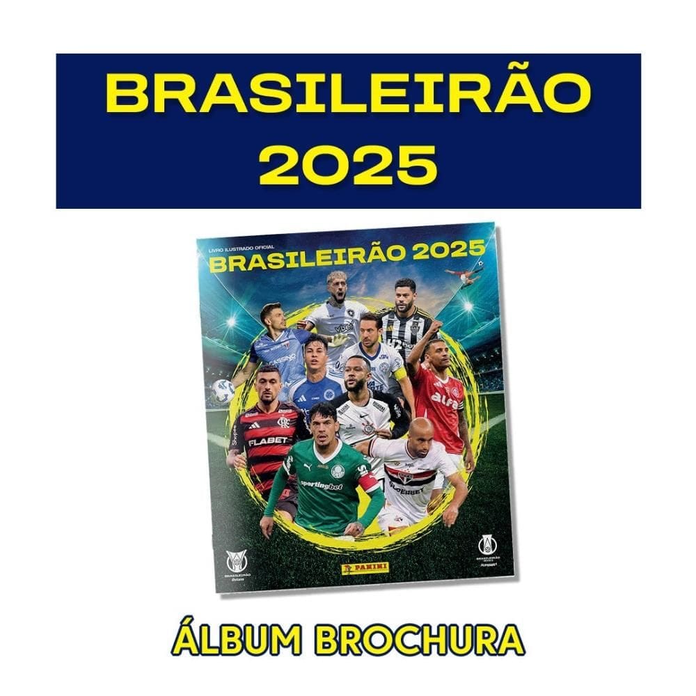 Brasileirão 2025 - Álbum Capa Cartão