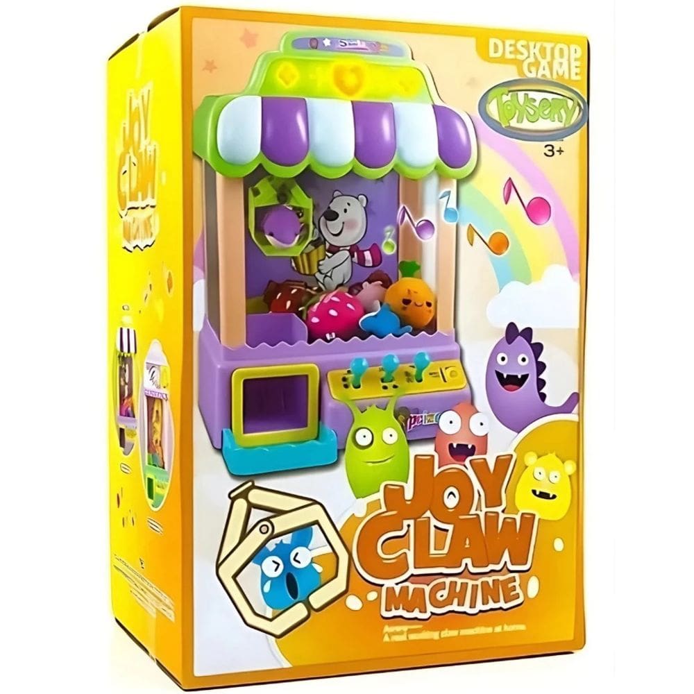 Brinquedo Máquina De Pega Bolinhas E Pega Pelúcias - Toys Import J24461