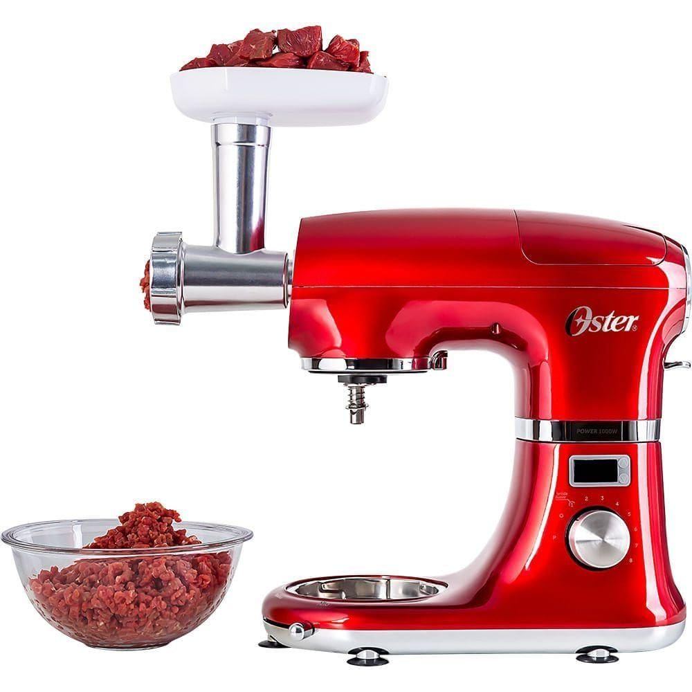 Kit Batedeira Planetária Digital Com Moedor De Carne Oster - 110V