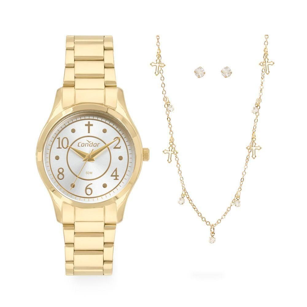 Kit Condor Feminino Mimos E Sutilezas Dourado - Copc21jmx-k4k Copc21jmx-k4k