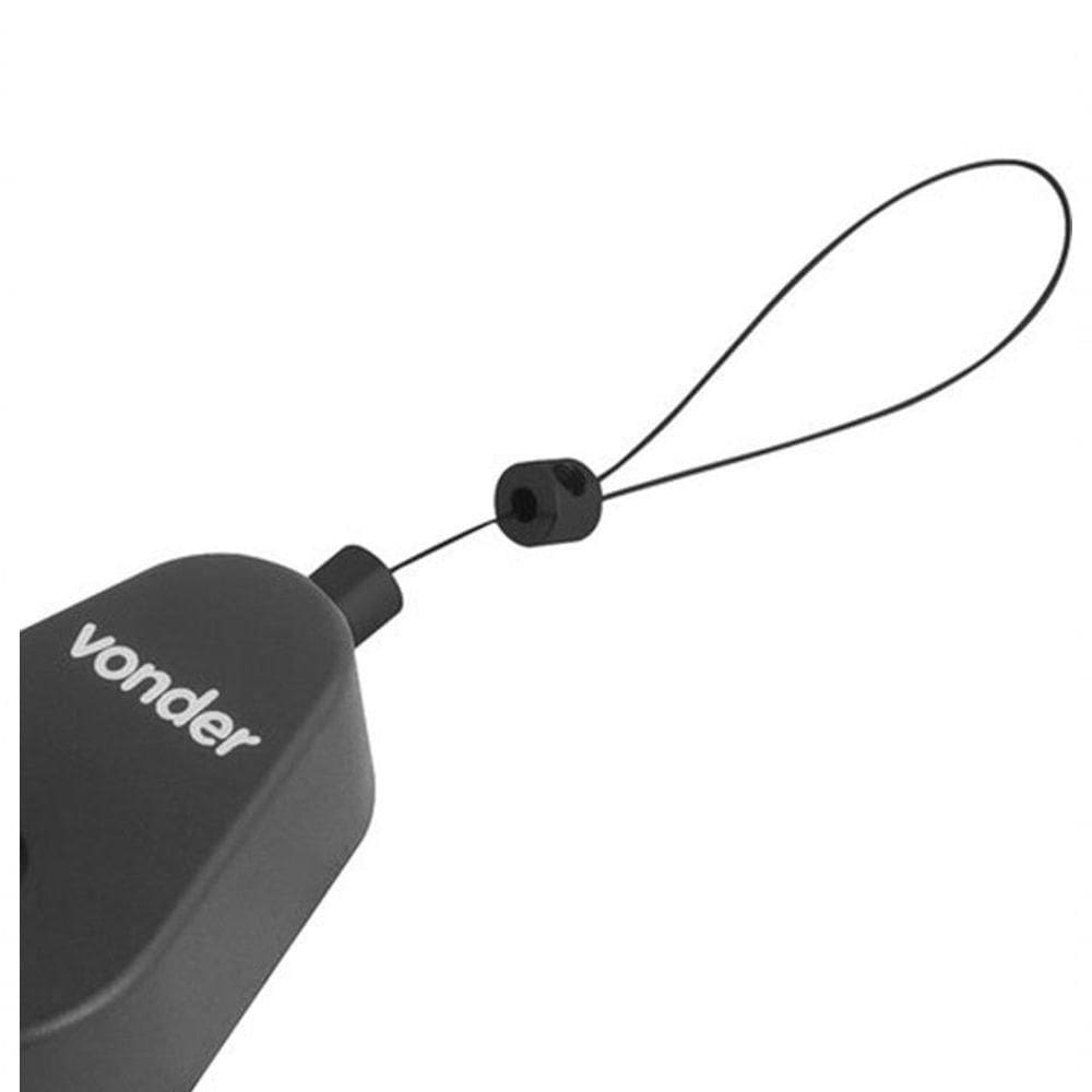 Dispositivo Retrátil Antifurto Preto Vonder