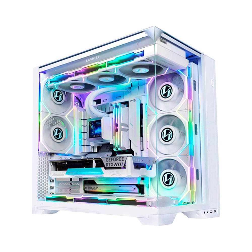 Gabinete Gamer Lian Li O11 Vision Compact Vidro Branco