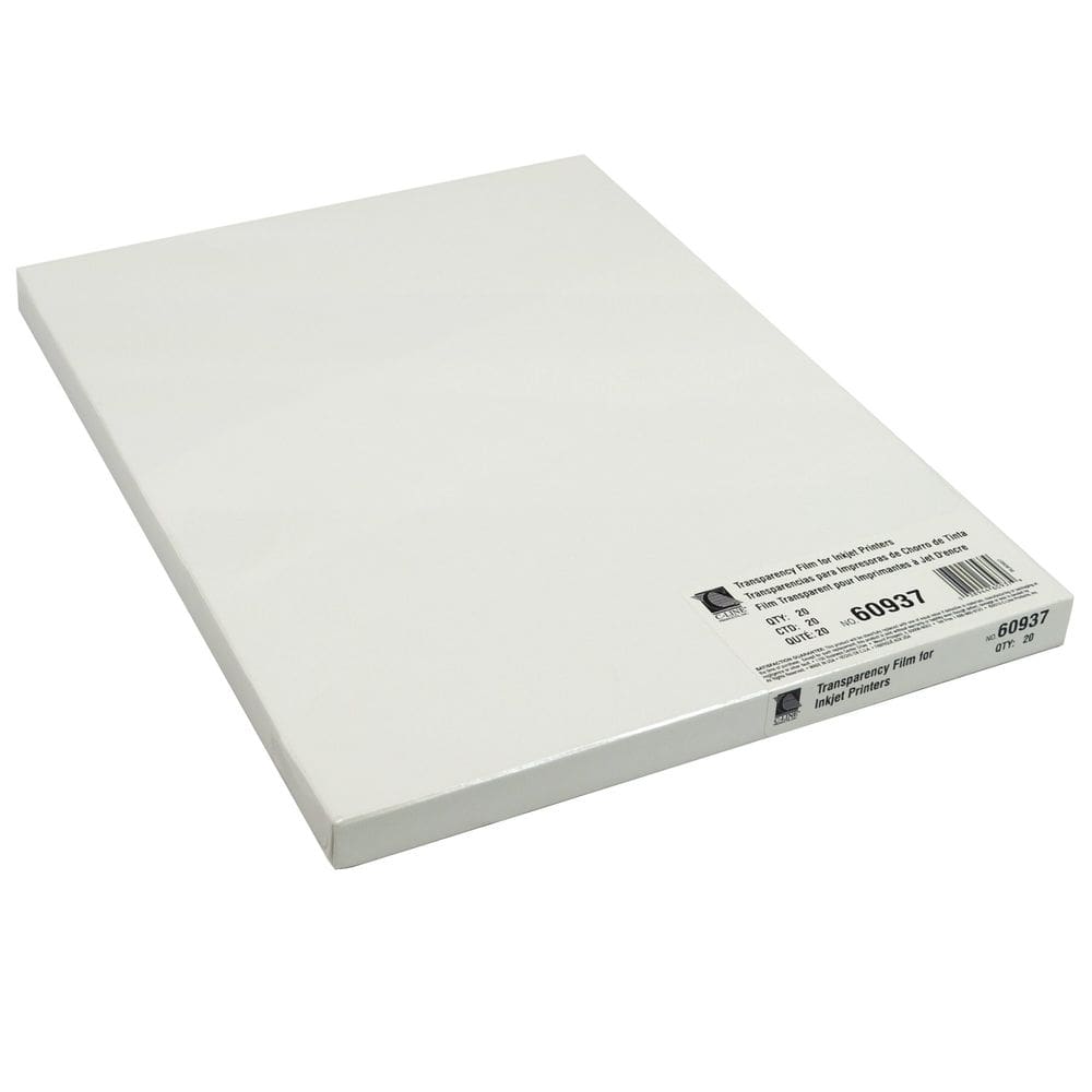 Filme transparente C-Line para impressoras a jato de tinta 8,5x11