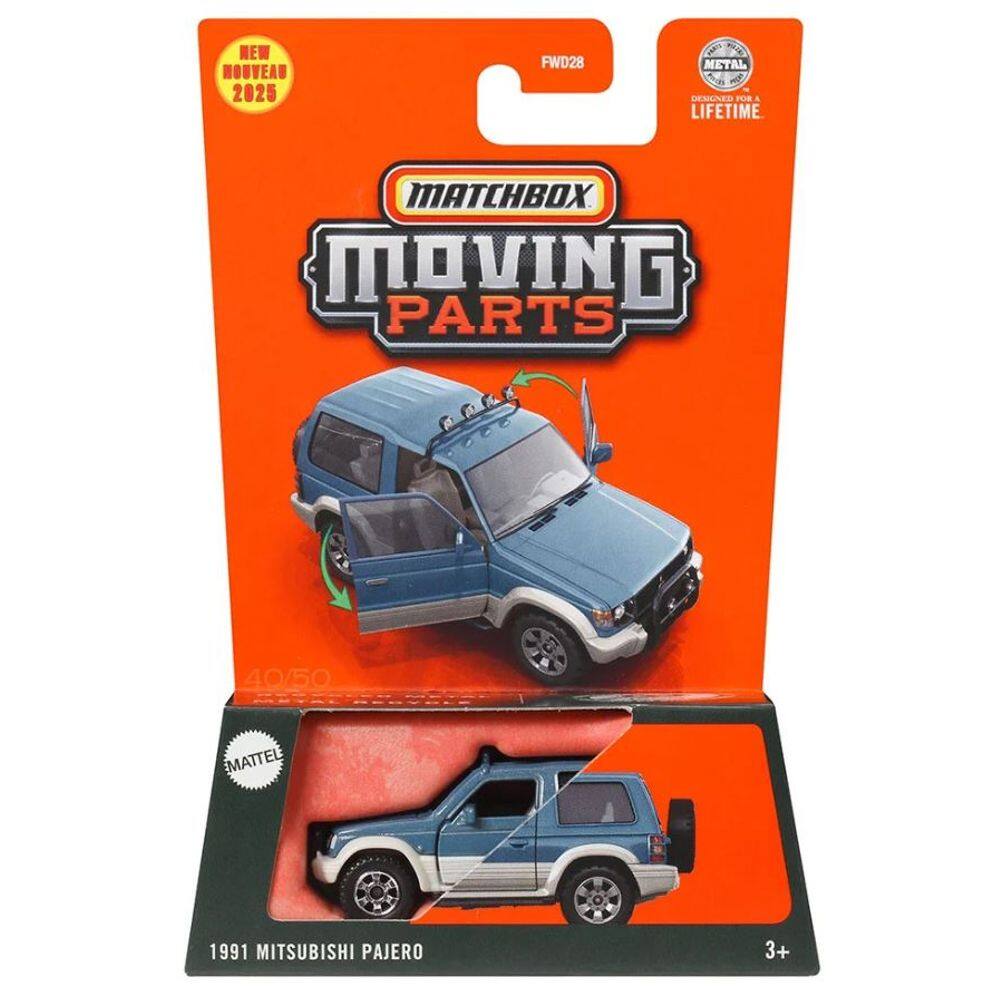 Carrinho - Mitsubishi Pajero 1991 Matchbox MATTEL