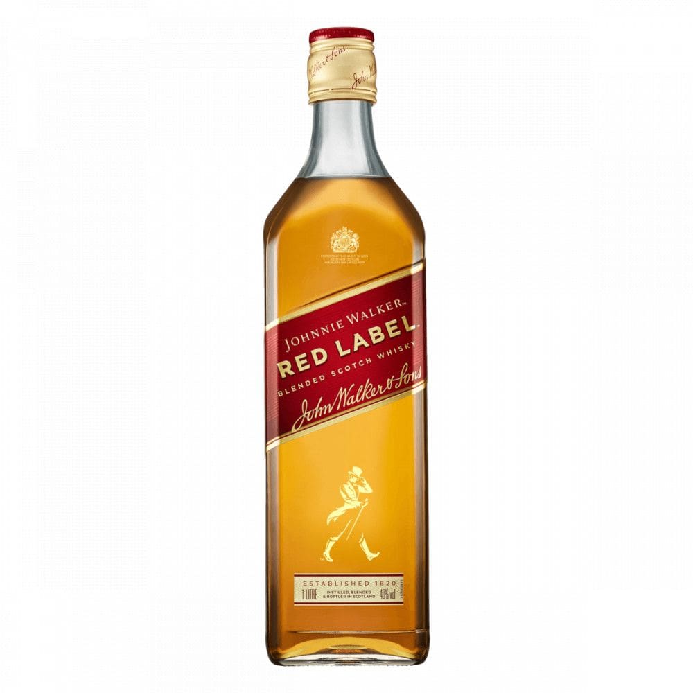 Johnnie Walker Red Label Blended Scotch Whisky 1000ml