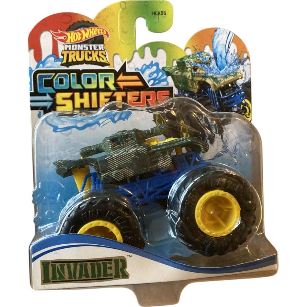 Carrinho - Invader Hot Whells Color Shifters MATTEL