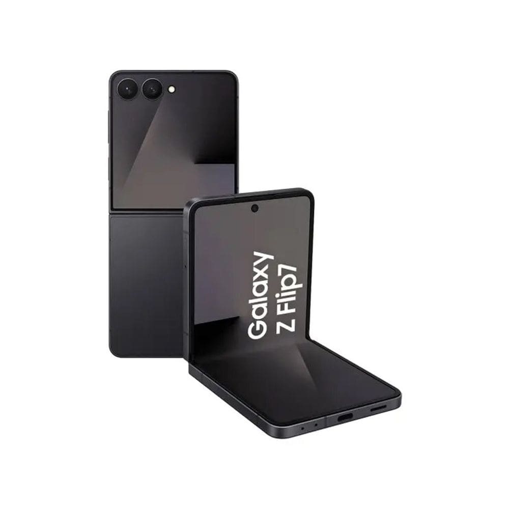 Smartphone Samsung Galaxy Z Flip7 512GB 5G - JetBlack, Tela dobrável de 6.9”, 12GB de RAM
