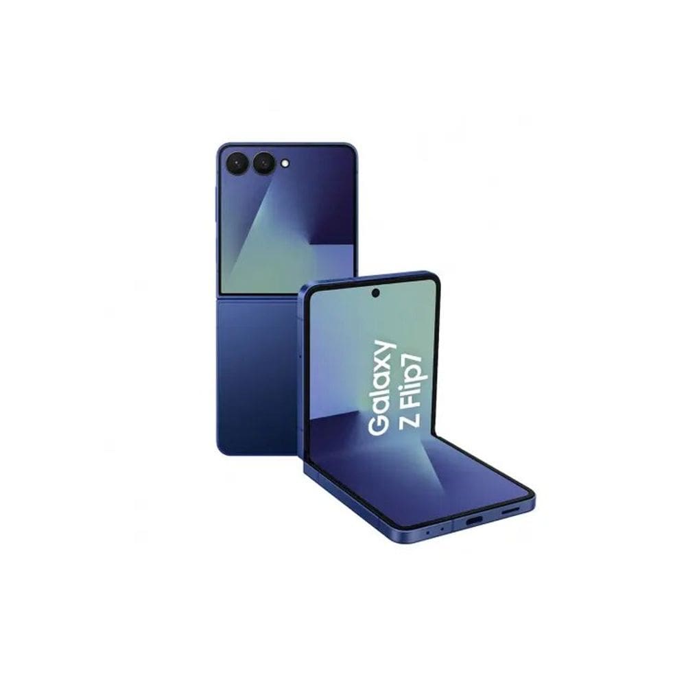 Smartphone Samsung Galaxy Z Flip7 512GB 5G - Azul, Tela dobrável de 6.9”, 12GB de RAM