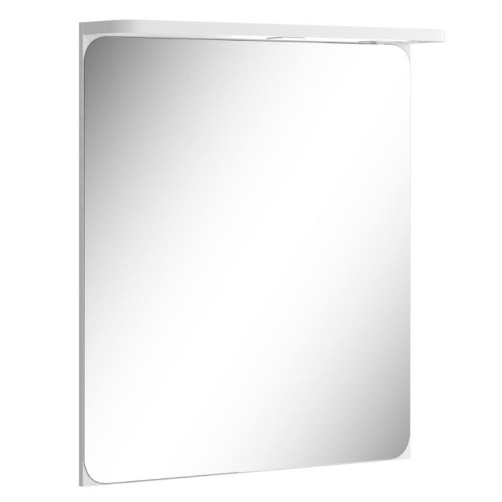 Espelheira Para Banheiro com LED 80cm Moira B06 Branco - Lyam Decor