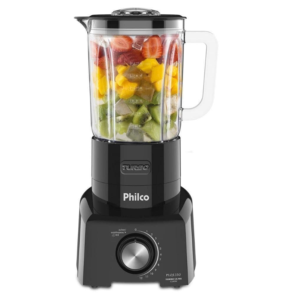 Liquidificador Plq1350 Turbo Glass 1200W Philco 2,65L 110V