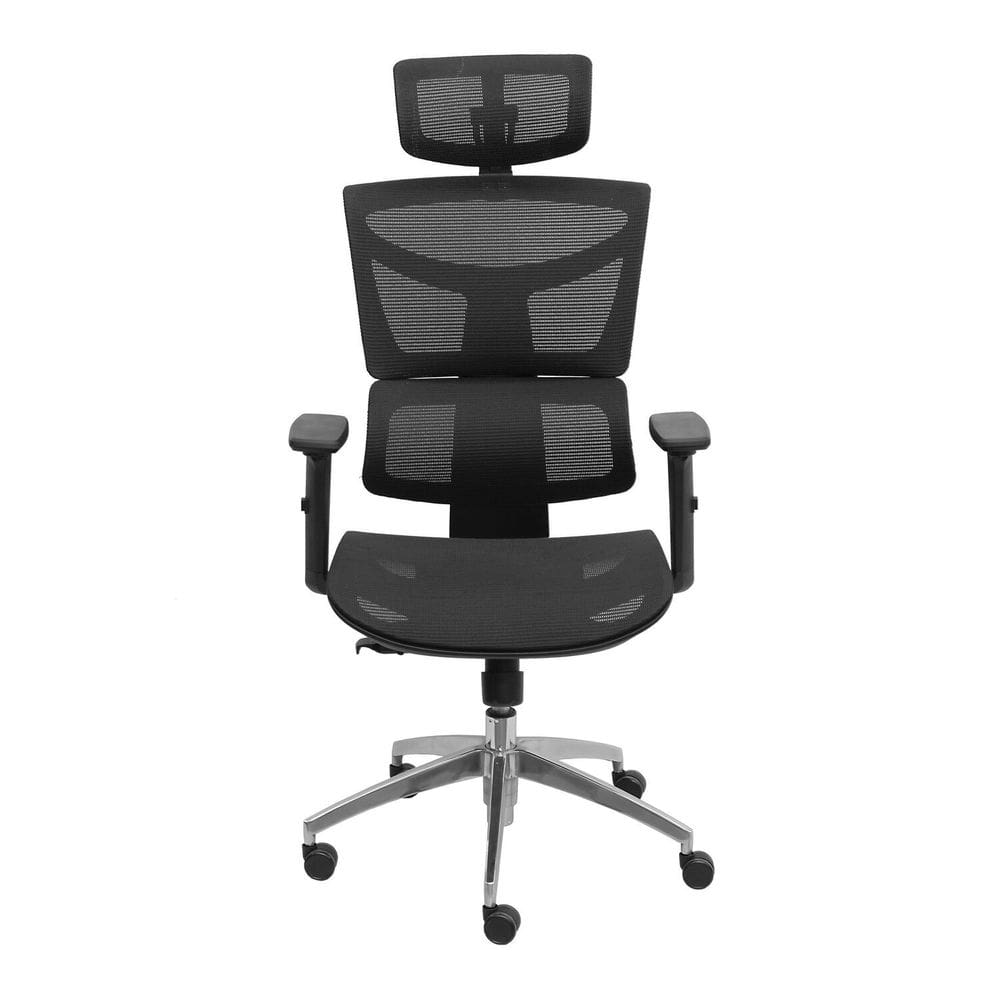 Cadeira para Escritório Presidente Ergonômica NR17 Tela Mesh Preto