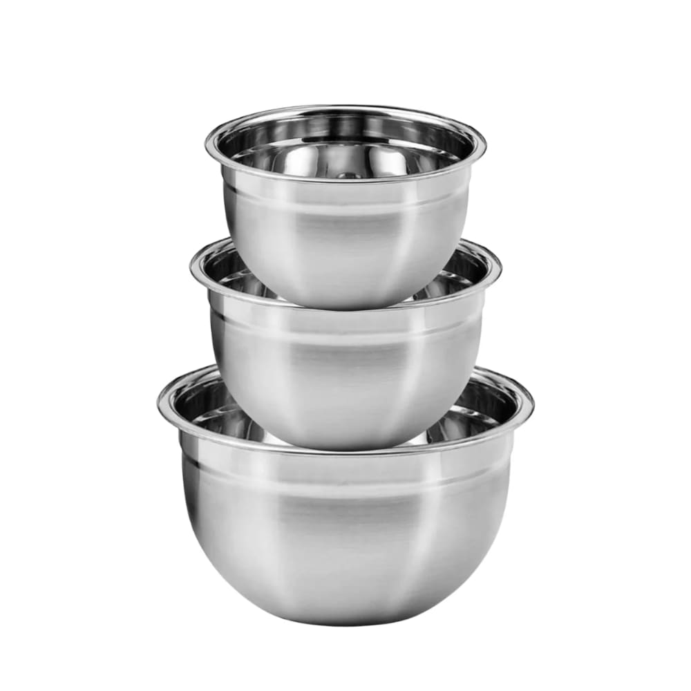 Kit 3 Bowls Tigelas 22cm 2 litros , 26cm 3,3 litros, Tigela 28cm 3,9 litros Top Rio