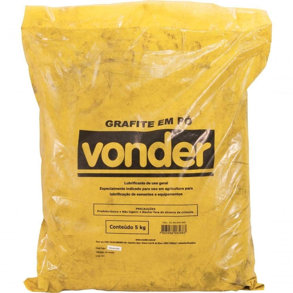 Grafite Em Pó 5kg - Vonder