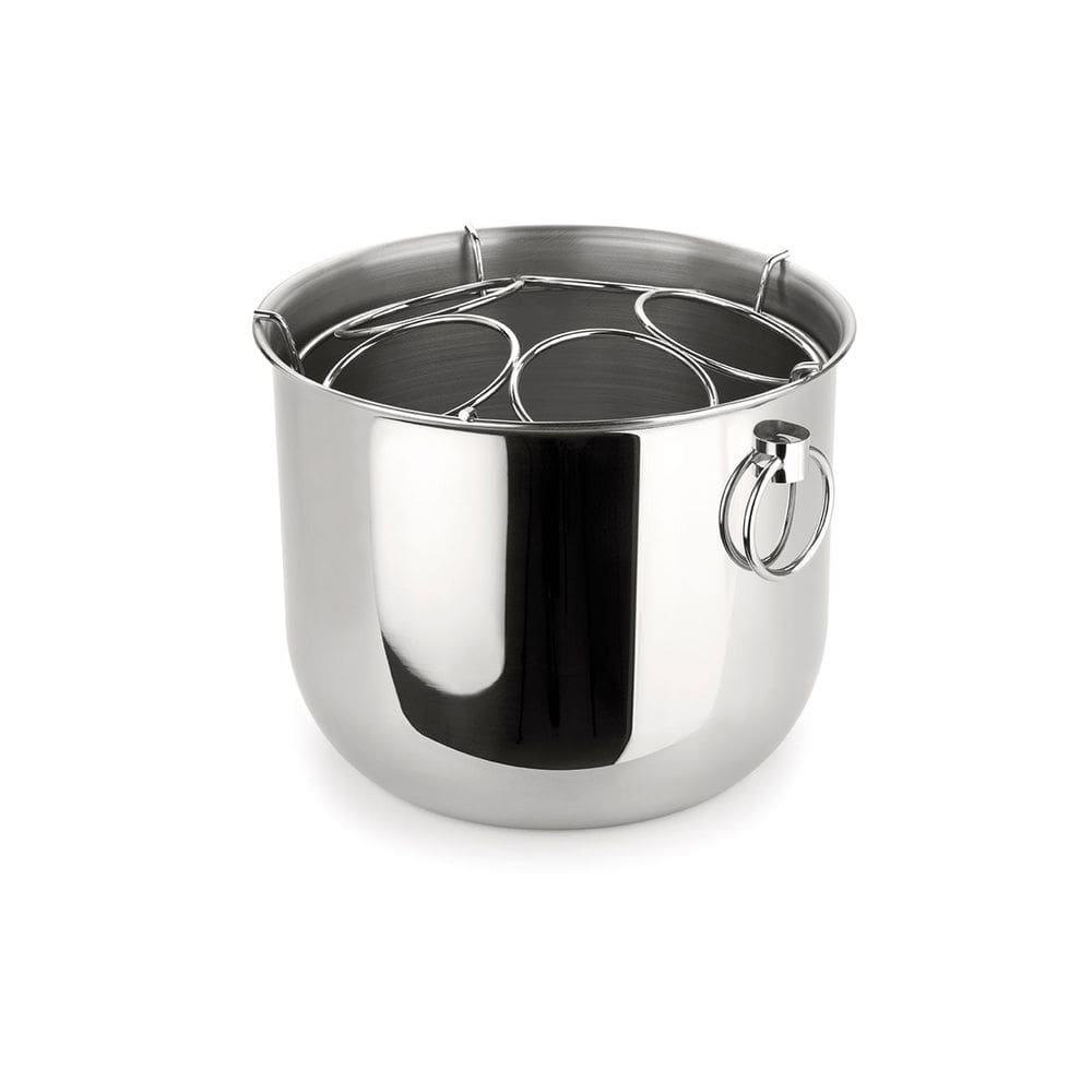 Champanheira Aço Inox 12L Para 5 Garrafas Espumante redonda