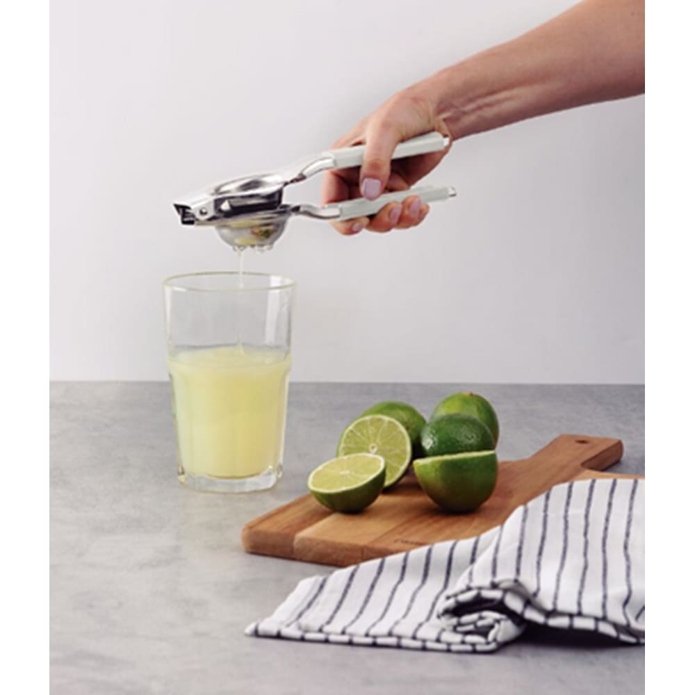 Espremedor de Limão Tramontina Utilitá em Aço Inox com Branco