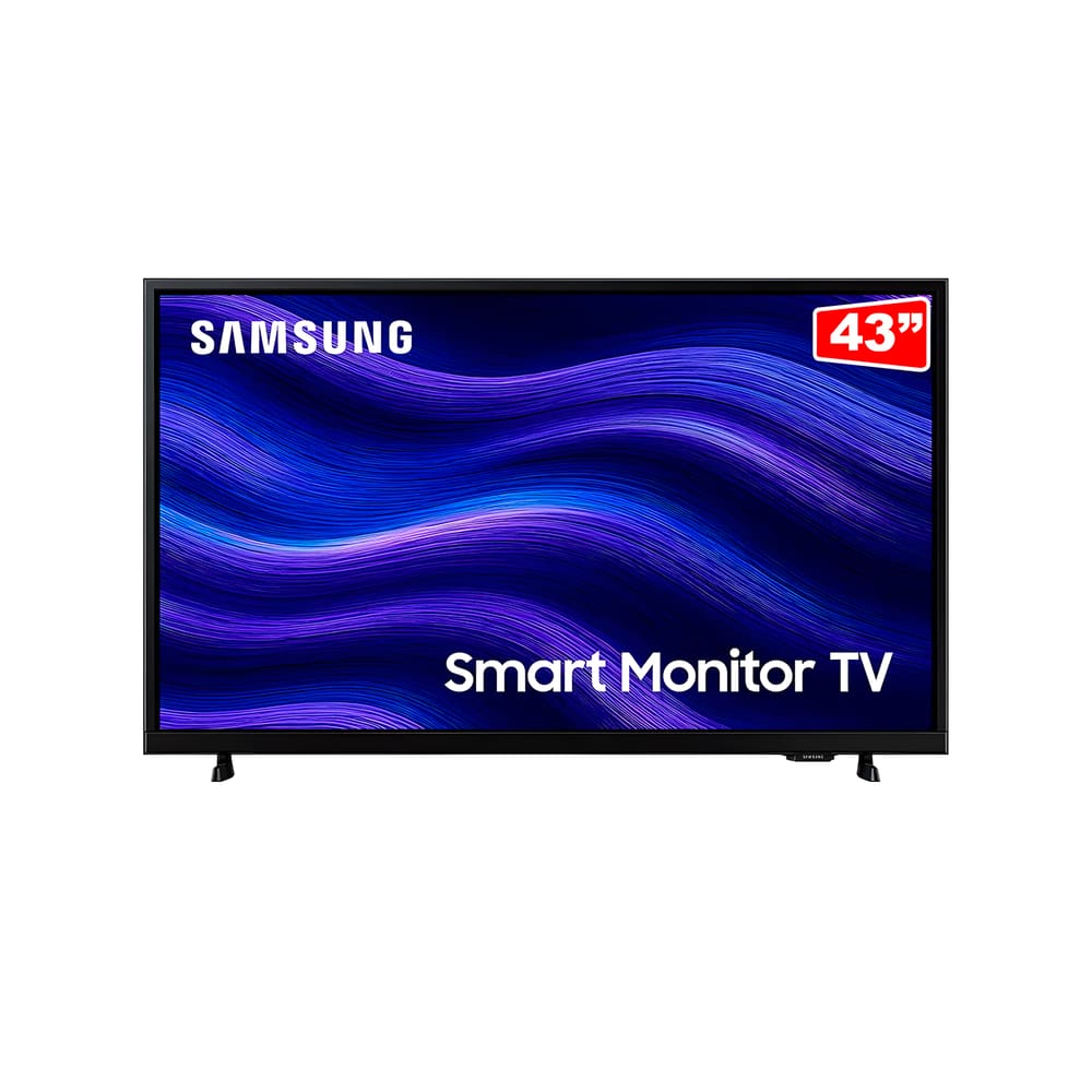 Smart Tv Monitor Samsung LED 43” Full HD Tizen Voice Ready
