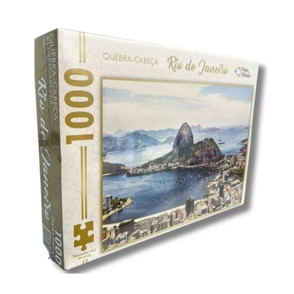 Quebra-Cabeça Rio De Janeiro 1000 pcs - Pais & Filhos