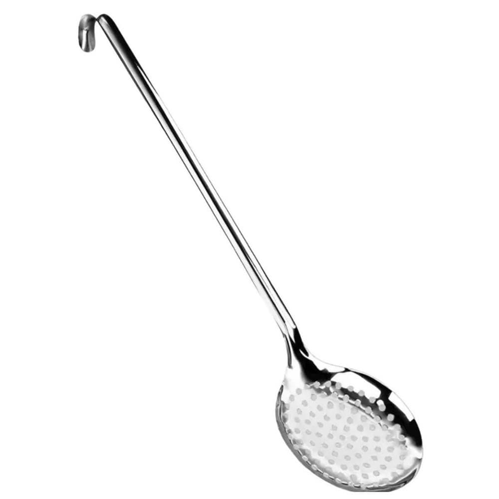 Espumadeira Profissional 49cm Inox Weck Cozinha Cabo Longo para Fritura e Escorrer Alimentos