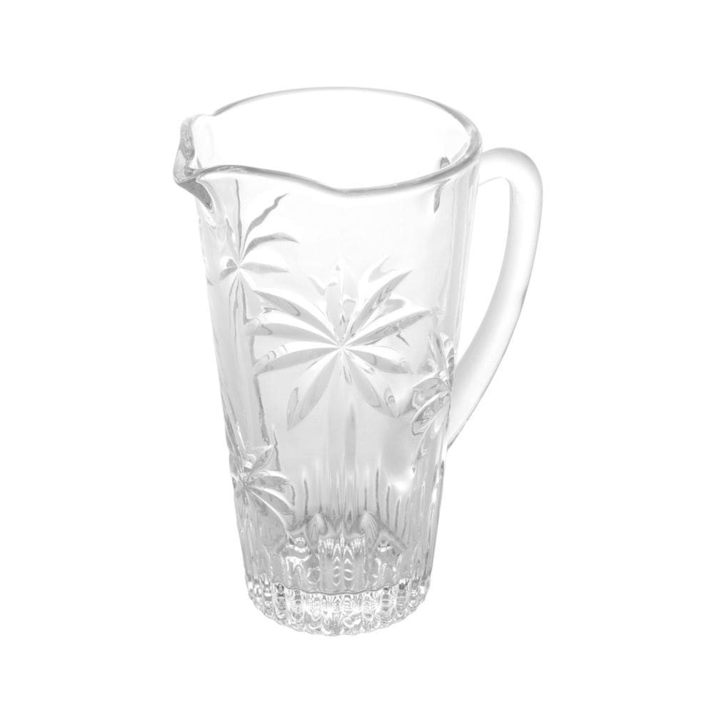 Jarra de Vidro Palm Tree Transparente 1,2 Litros Wolff