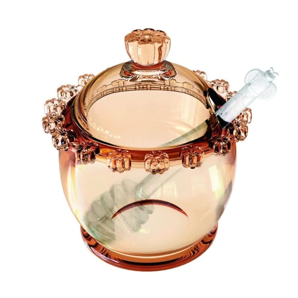Meleira de Cristal C/Pegador Daisy Âmbar Wolff
