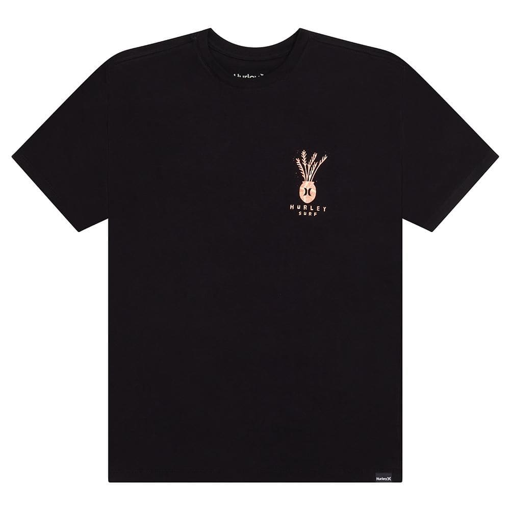 Camiseta Hurley Xilo SM26 Masculina Preto