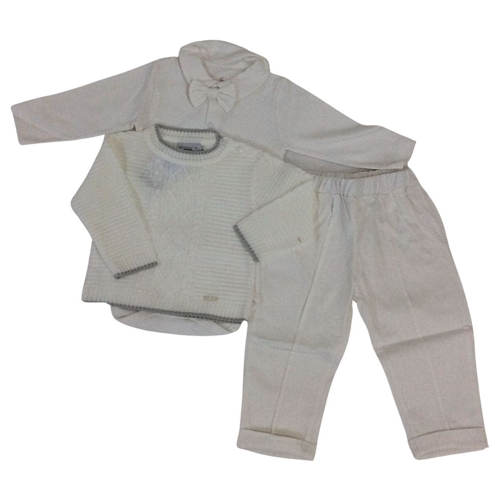 Conjunto bebê masc linha Noruega branco