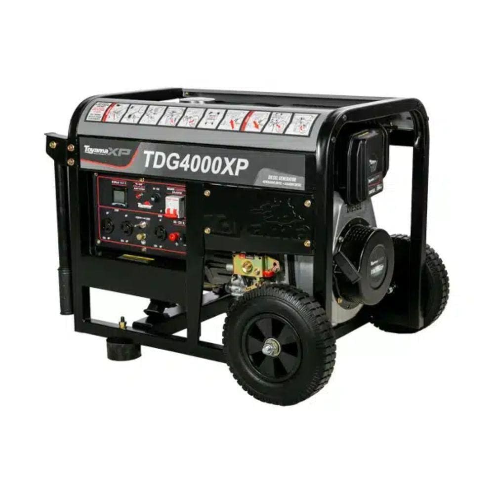 Gerador Diesel 3,3 Kva Mono Biv 115-230v Tdg4000xp Toyama