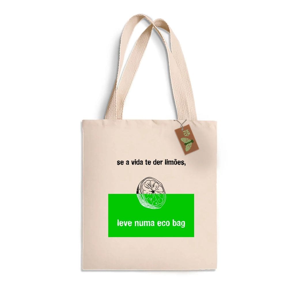 Ecobag Média livro book algodão sustentável cru ou preta kindle capa presente natal dia dos professores
