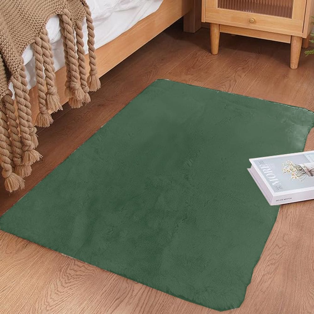 Tapete Chinchila Rozac Antiderrapante 50x70 Cm