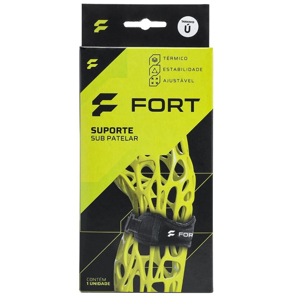 Sub Patelar Fort Neoprene Preta