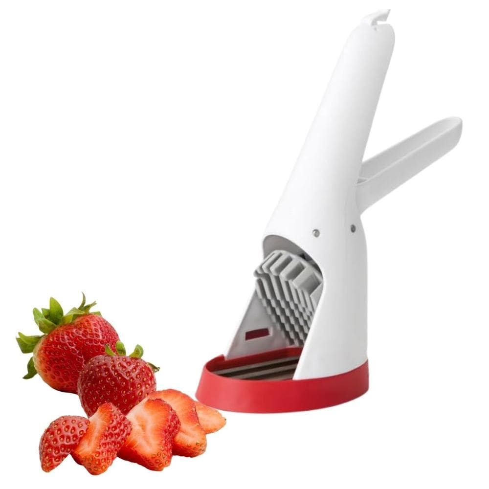 Fatiador de Morangos Portátil Cortador Torta Waffle Chef`n