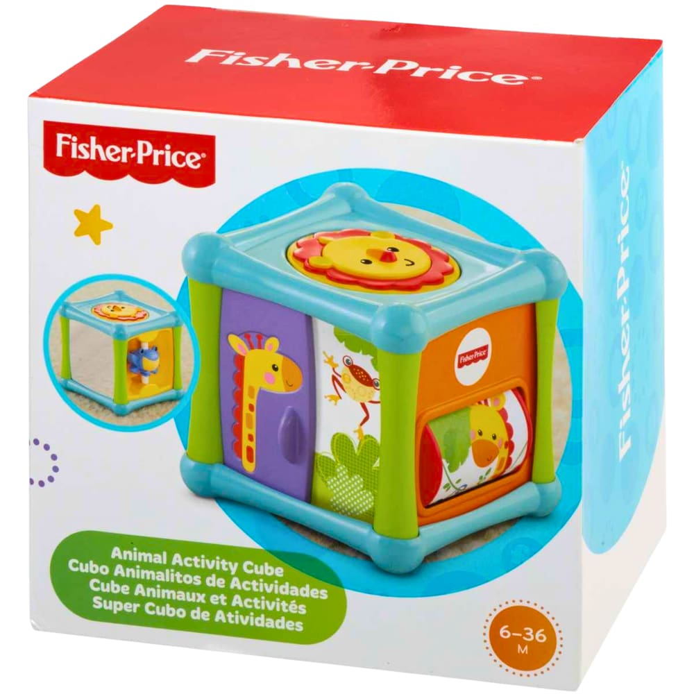 Brinquedo Cubo Animaizinhos Divertidos BFH80 Fisher Price